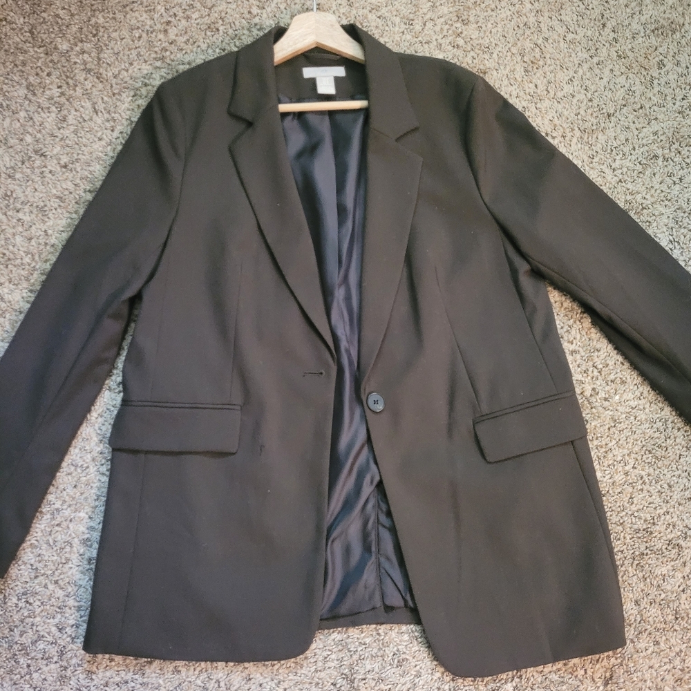 H&M Black Formal Blazer
